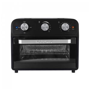 Forno Elétrico de Banda 22L Multifunções em Aço Inoxidável, 110v, KALORIK AFO 46129 BK CA, Preto