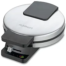 Máquina de Waffle Antiaderente, Aço Inoxidável, 110v, CUISINART WMR C, Prateado