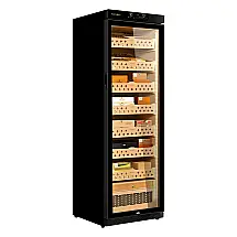 Humidor Elétrico Raching Preto Climatizado 1800 Charutos 240V