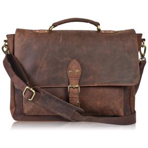 Clifton Heritage Bolsa, Pasta de Couro para Laptop Masculina