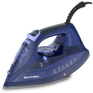 Ferro de Passar a Vapor 1, com Desligamento Automático, 1500W, 110W, BEAUTURAL 1 MR08US03, Azul