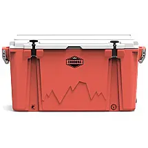 Cooler Térmico Portátil 88 Litros com Isolamento Espesso, Cordova Outdoors, Cinza e Branco