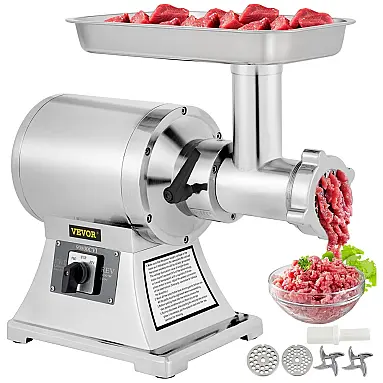 Moedor de Carne Elétrico Profissional,
