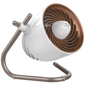 Ventilador Eixo Pivotante Multidirecional 3 Veloc, escuro, VORNADO CR1 0281 89, Dourado escuro