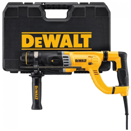 Martelo Rotativo SDS com Amortecedores e Alça em D, 110v, DEWALT D25263K, Amarelo