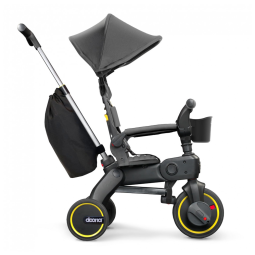 Triciclo Infantil para Passeio Doona , Idade Recomendada 10 Meses a 3 Anos, Cinza