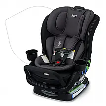 Cadeirinha Conversível Britax Poplar S Slim 43,2 cm (17") — Stone Onyx 2.0, Voltada para Trás e para Frente, Até 124,5 cm (49") de Altura