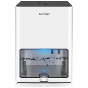 Desumidificador de Capacidade 4L com Desligamento Automático, Área 47 m2, GOCHEER, Branco