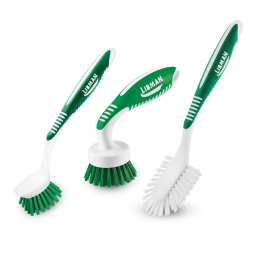Kit de 3 Escovas de Limpeza para Uso Doméstico, Libman
