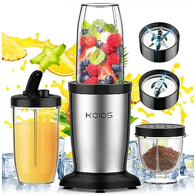 Liquidificador Portátil 500mL com Moedor