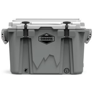 Cooler Térmico Portátil 28 Litros com Isolamento Espesso, Cordova Outdoors, Cinza