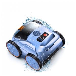 Aspirador Robótico para Piscinas Zyerch, Azul, Motor Brushless 180W, Navegação Inteligente, Limpeza Piso/Paredes/Linha d’Água, Modelo 2025
