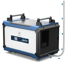 Desumidificador ARGENDON para Espaços de Rastejamento com Bomba e Mangueira de Drenagem, Desumidificador Comercial de 68 litros