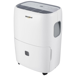 Desumidificador Whirlpool 20L, P, Área até 23m2, Branco 110V