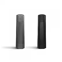Moedor de Sal e Pimenta HexClad HexMill Conjunto 2 Peças Alumínio Profissional 10 Ajustes