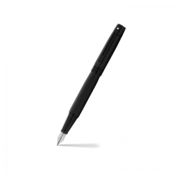 Caneta Tinteiro com Escrita Suave Ponta Média e Estojo, SHEAFFER E0934353, Preto