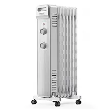 Aquecedor a Óleo Pelonis Branco 7 Aletas 3 Modos 600W 900W 1500W Termostato Ajustável Modelo PSHO07JM1AWW 120V