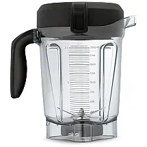 Copo, Jarra de Reposição para Liquidificador 1.8L para Modelo 5300, VITAMIX 060904, Preto