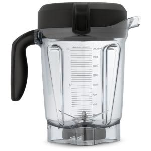 Copo, Jarra de Reposição para Liquidificador 1.8L para Modelo 5300, VITAMIX 060904, Preto