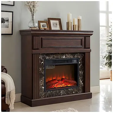 Lareira Elétrica CKEASEAN 107x102cm 1400W