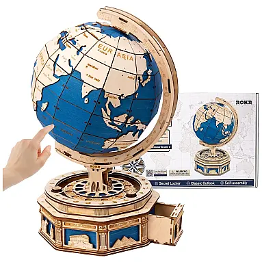 Quebra Cabeças 3D Globo Mundial
