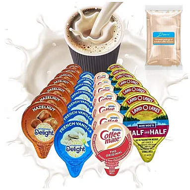 Creme para Café com Marcas
