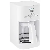 Cafeteira Elétrica Programável com Tela LCD e Painel de Controle, Branca, 110v, CUISINART DCC 1120, Branco