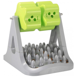 Brinquedo Interativo para Cães e Gatos com Alimentador Lento, RJSEMIFUN, Verde claro