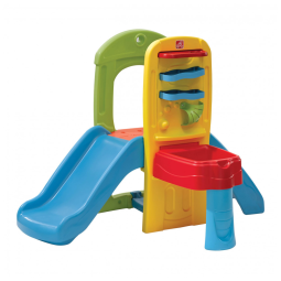 Playset Infantil Para Ambientes Internos e Externos, Com Escorregador, Escada, Labirinto de Bolas e Jungle Gym - Para Crianças a Partir de