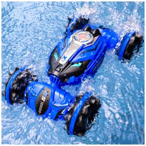 Carro de Controle Remoto Anfíbio Ruko Q150 - Diversão 4x4, Azul