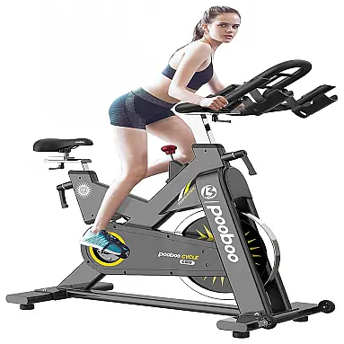 Bicicleta Ergométrica Pooboo com Monitor