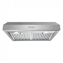 Coifa de Parede Sob Armário COSMO UC30 Aço Inox 646 m³/h 3 Velocidades LED 120V, 74,9cm