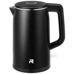 Chaleira Elétrica 1.7L com Desligamento Automático e Proteção, 1500W, 110v, RAXMETRY, Preto