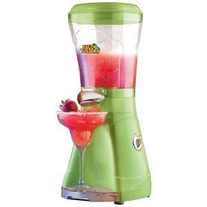 Máquina de Bebidas 1,8 Litros para Margaritas com Bico de Fluxo de Aço Inox, Nostalgia Taco, Verde