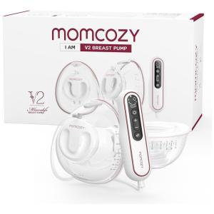 Bomba Tira Leite Elétrica Portátil com 27 Combinações de Bombeamento, Silenciosa e Flange Ajustável, 1 Unidade, Momcozy 110V