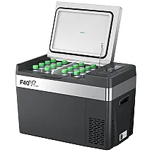 Frigobar, Cooler Elétrico Automotivo Portátil 28L, 60W, F40C4TMP, Preto
