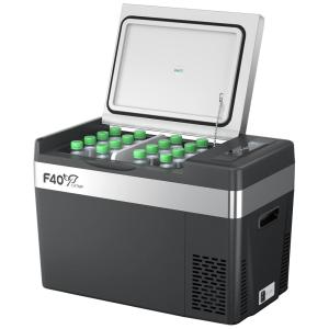 Frigobar, Cooler Elétrico Automotivo Portátil 28L, 60W, F40C4TMP, Preto