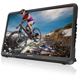 M155 Full HD 1080P Monitor de game portátil, 110 V, console e acessórios não inclusos, GAEMS M1551080P, Preto