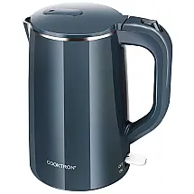 Chaleira Elétrica 1,7 L com Desligamento Automático, 110V 1500W, COOKTRON, Azul