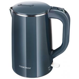 Chaleira Elétrica 1,7 L com Desligamento Automático, 110V 1500W, COOKTRON, Azul