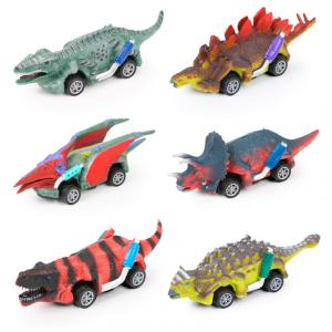 Brinquedos de Dinossauro EASYFUN para Crianças 35 Carros de Brinquedo com Corda 6 Pack Brinquedos de Dinossauro para Meninos e Meninas de 3