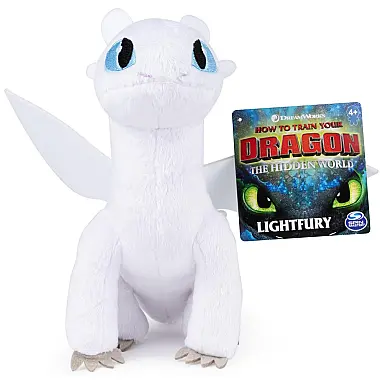 DreamWorks Dragons, Lightfury Pelúcia Premium,