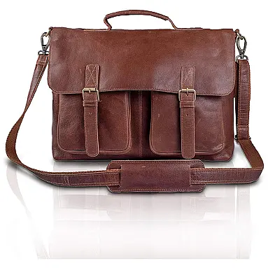 KomalC Bolsa, Pasta de Couro