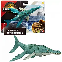 Figura de Dinossauro Mattel Torvoneustes Jurassic World Rebirth Aproximadamente 18 cm Articulada Colecionável
