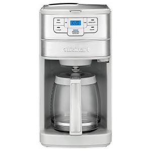 Cafeteira Automática Programável 12 Xícaras em Aço Inox, 110V Cuisinart DGB 400SS, Branca