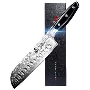 Faca Chef TUO Black Hawk S, Aço Inoxidável, JESTIK, Preto