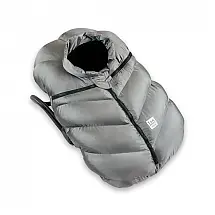 Capa Térmica 7AM Enfant Car Seat Cocoon Cinza Metálico Universal Resistente Água Recém-nascido a 12 Meses