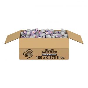Creme para Café Sabor Doce Italiano, Creme Líquido Não Lácteo, 180 Unidades, Nestlé Coffee Mate
