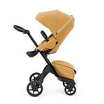 Carrinho de Bebê Ajustável e com Dobra Prática de Uma Mão, Stokke, Preto