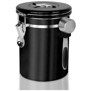 Chefs Star Pote Hermético para Café 1.4L em Aço Inoxidável com Colher Medidora, Cobre